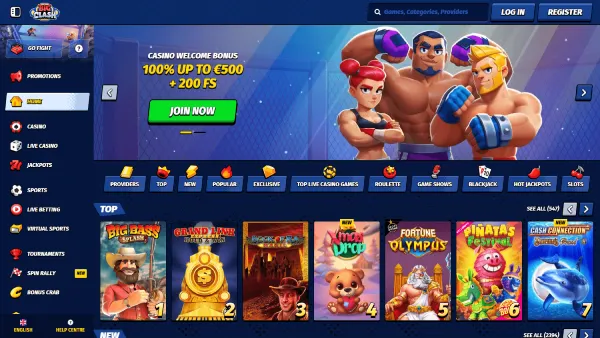 BigClash Casino screenshot 2